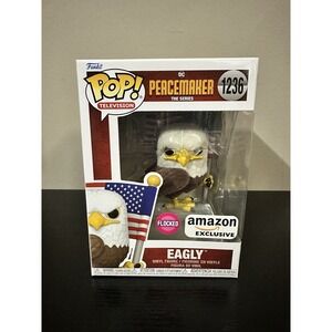 Funko‎ Pop! Vinyl: DC Peacemaker Eagly (Flocked) - Amazon (Exclusive) #1236